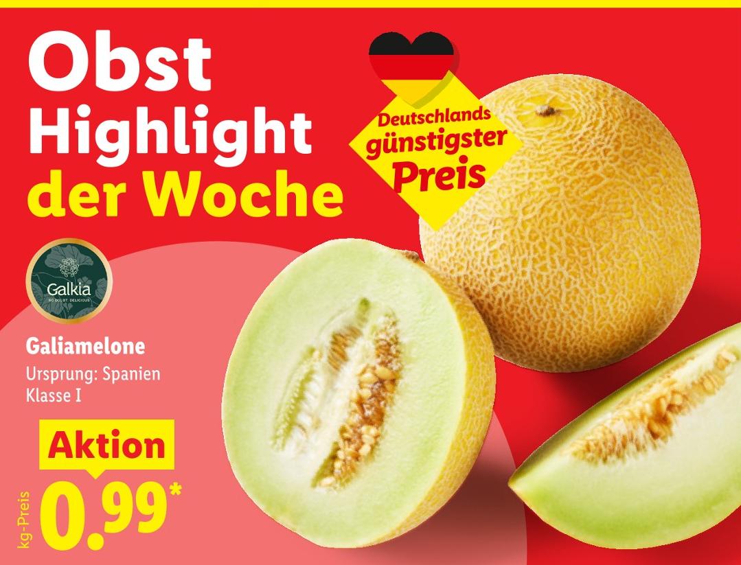 Galiamelone im aktuellen Prospekt bei Lidl in Oberrot